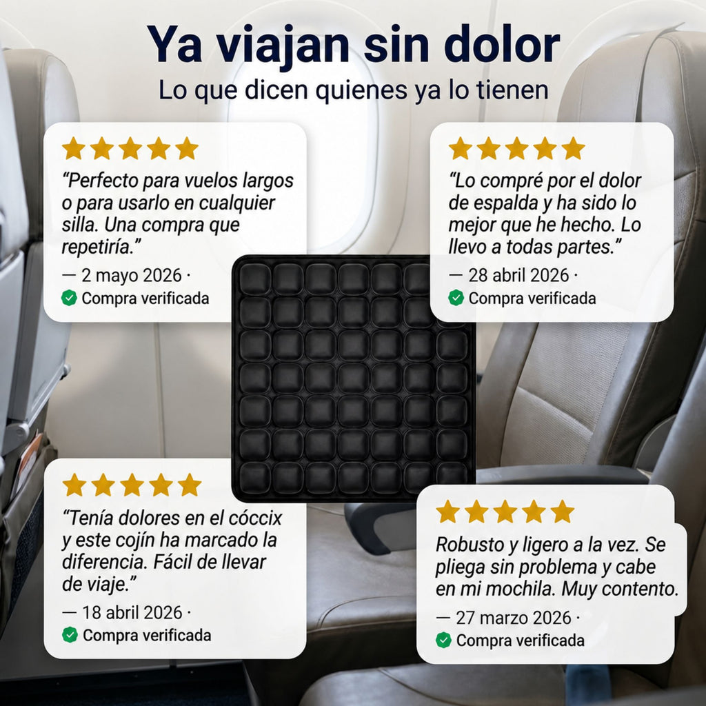 El Cojín VuelAir - DorsaCare