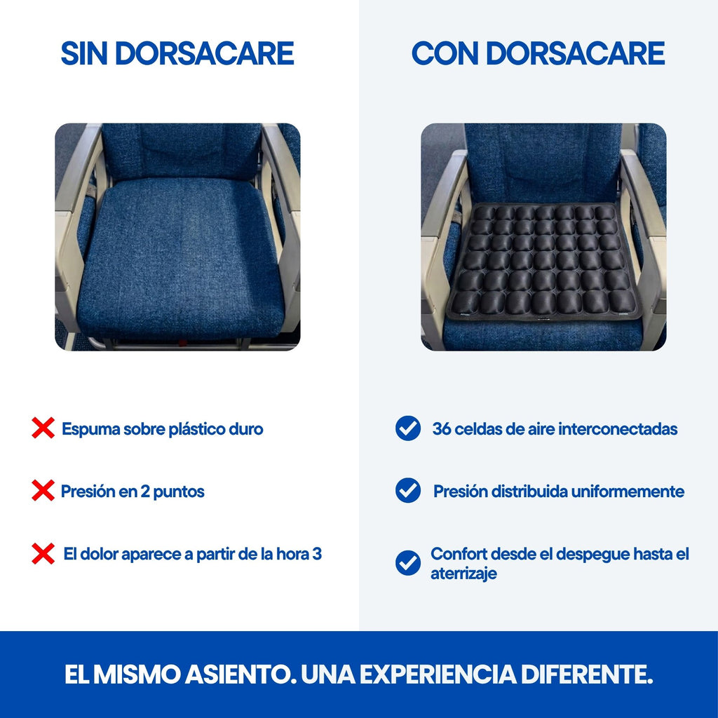 El Cojín VuelAir - DorsaCare