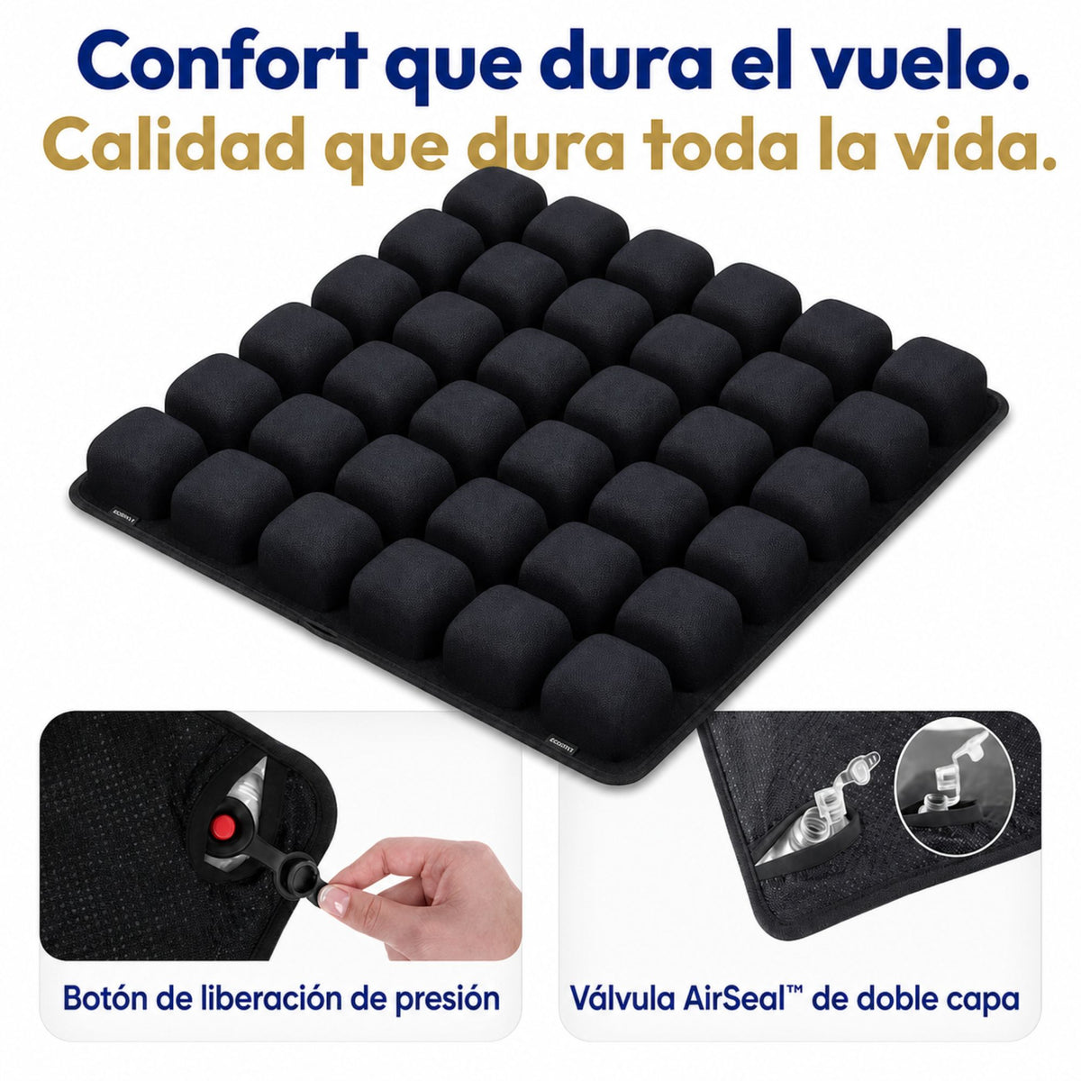 El Cojín VuelAir - DorsaCare