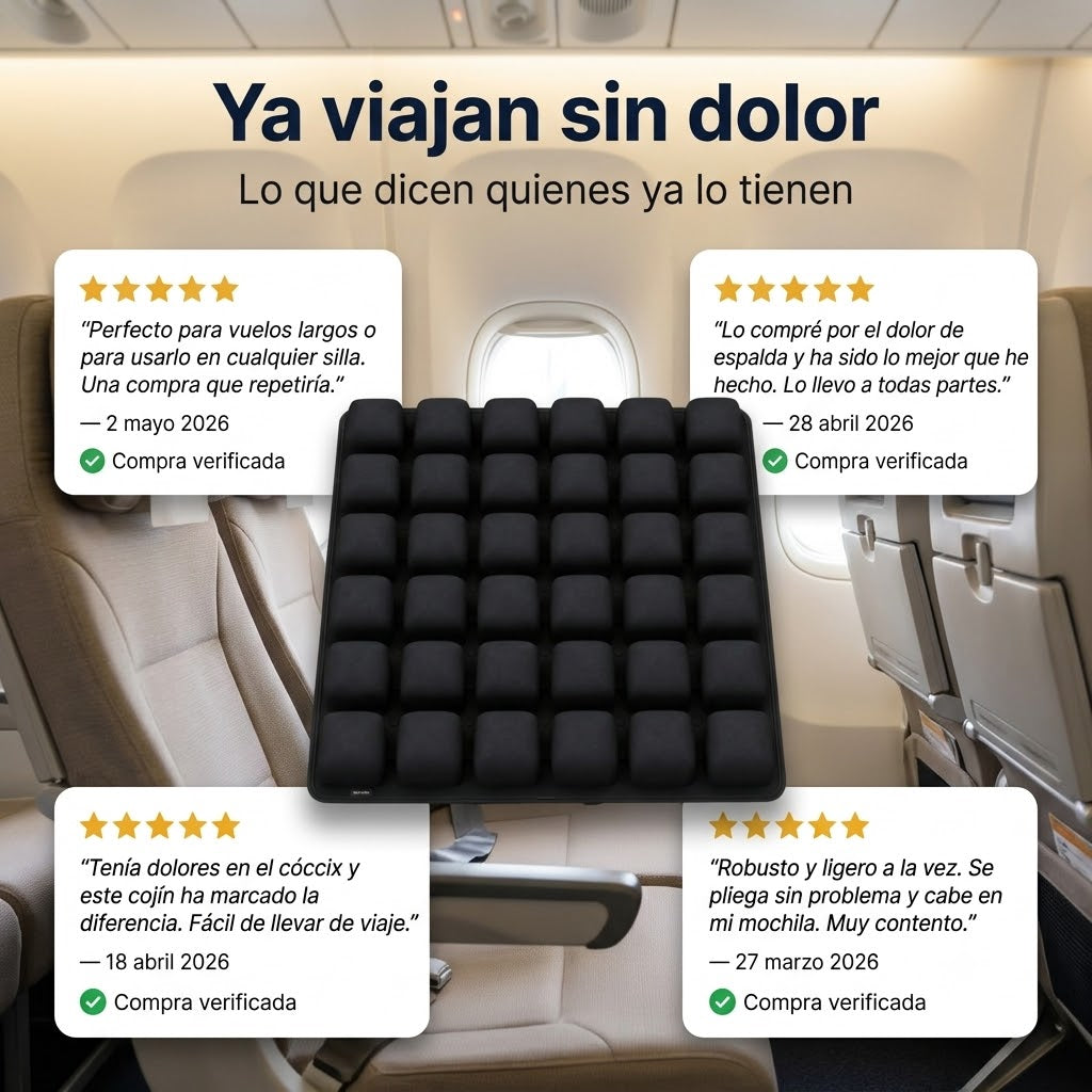 El Cojín VuelAir - DorsaCare